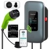 Qoltec Stacja ładowania do samochodu elektrycznego i hybryd | 3fazy |   22kW | 32A | Wi-Fi | LCD | RFID | TUYA | 5m